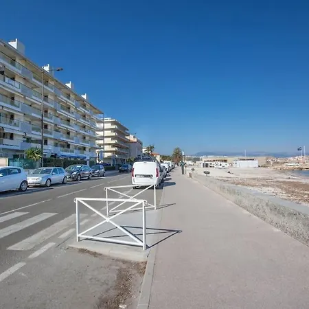 公寓 Bord De Mer,plage De Sable,parking Gratuit 昂蒂布